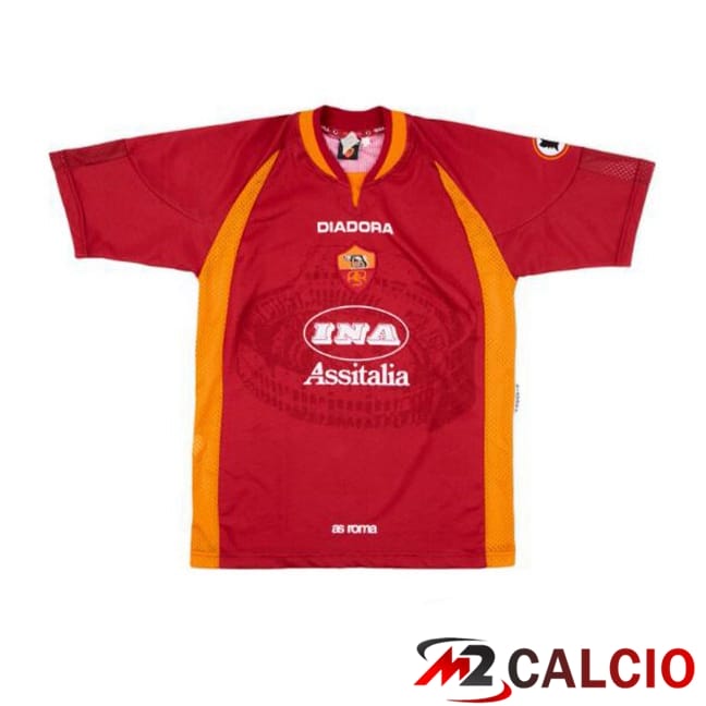 Maglie Calcio AS Roma Retro Prima Rosso 1997-1998