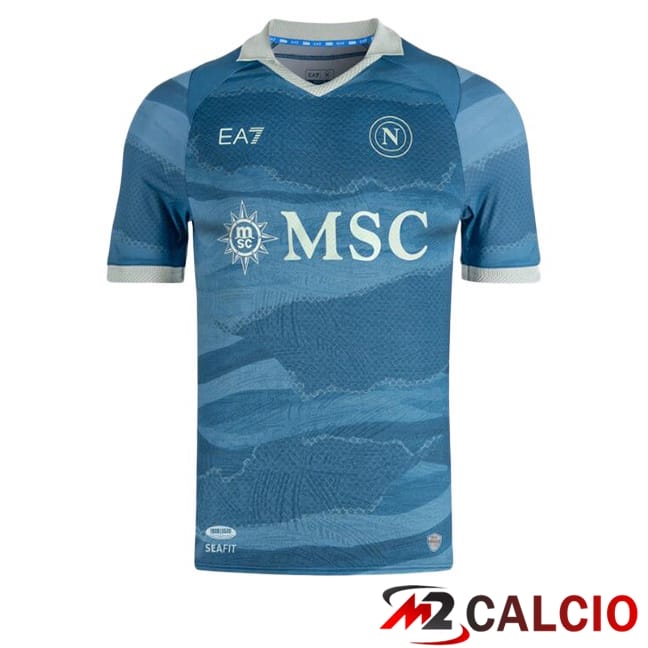 Maglie Calcio SSC Napoli Quarto Blu 2024/2025