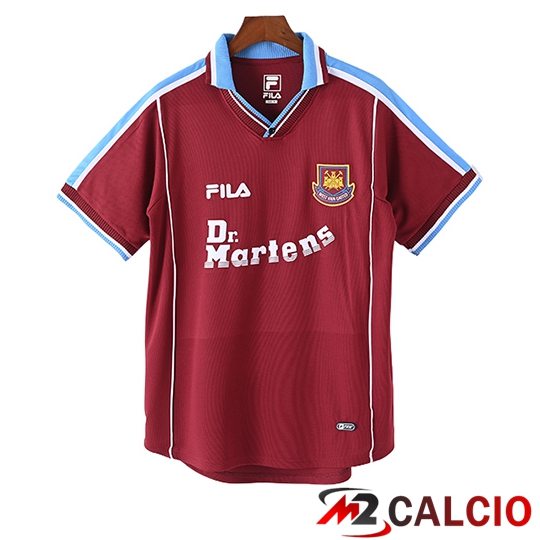 Maglie Calcio West Ham Retro Prima 1999/2001