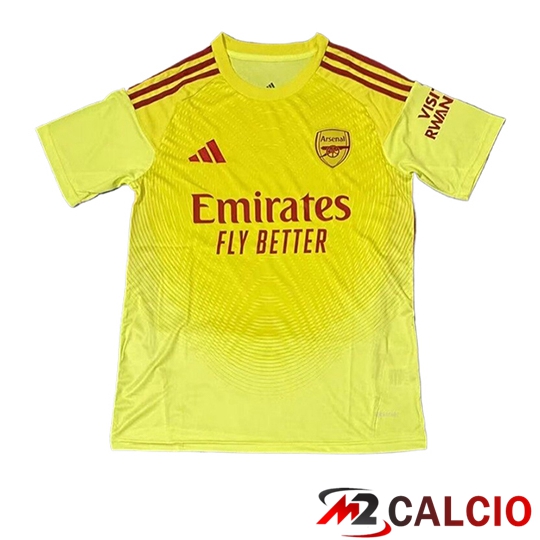 Maglie Calcio Arsenal Portiere Giallo 2025/2026