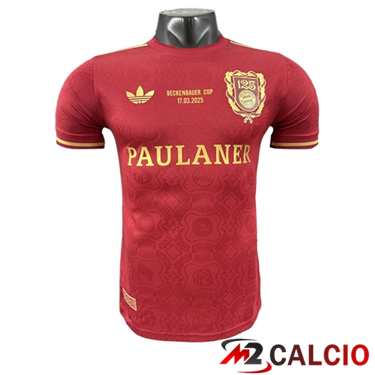 Maglie Calcio Bayern Monaco 125th Anniversary Edition Rosso 2025/2026