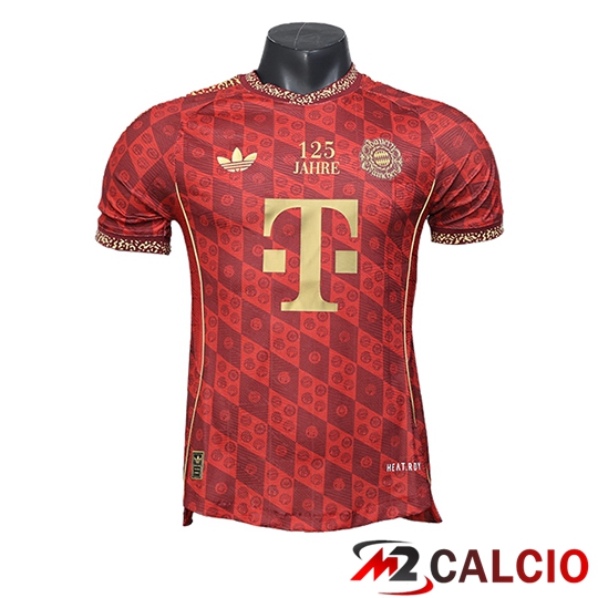 Maglie Calcio Bayern Monaco 125th Anniversary Edition Rosso 2025/2026
