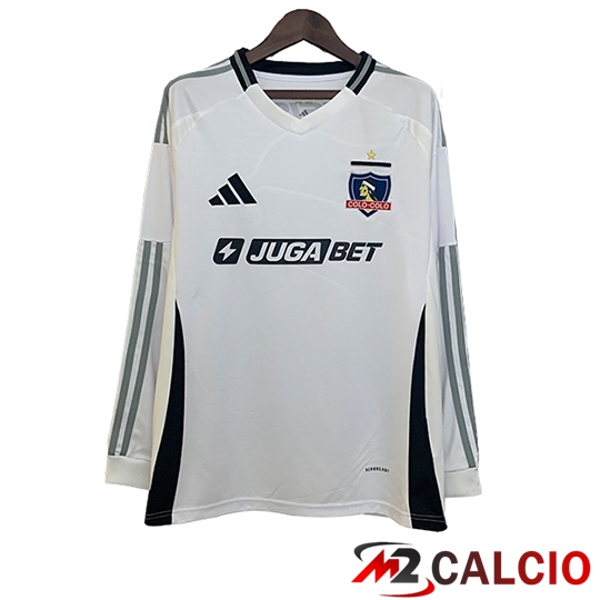 Maglie Calcio Colo-Colo Manica Lunga Prima 2025/2026