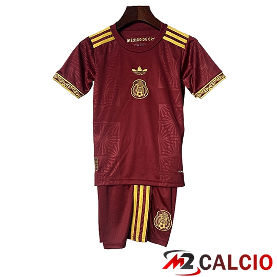 Maglie Calcio Messico Bambino Rosso 2025/2026