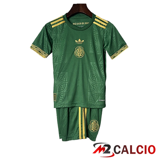 Maglie Calcio Messico Bambino Verde 2025/2026