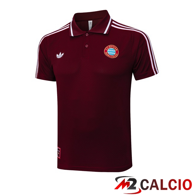 Maglia Polo Bayern Monaco Marrone 2025/2026
