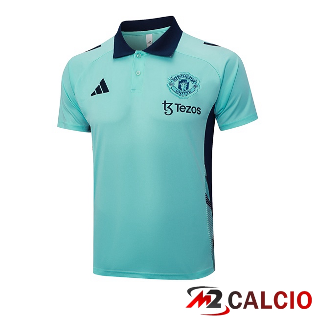 Maglia Polo Manchester United Verde 2025/2026