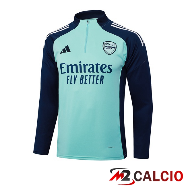 Felpa Allenamento Arsenal Verde 2025/2026