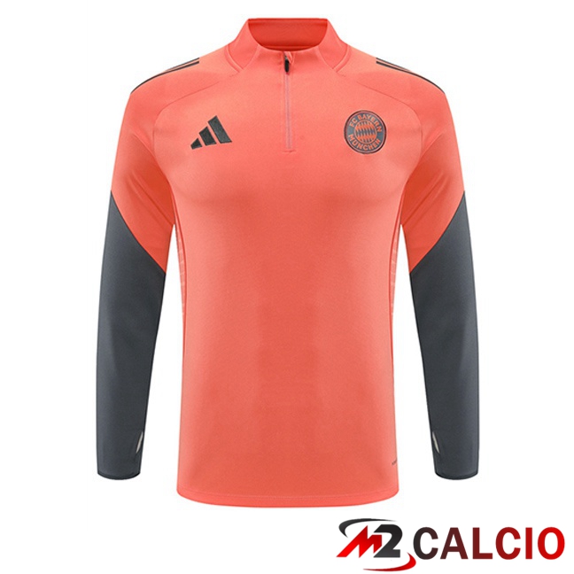Felpa Allenamento Bayern Monaco Arancia 2025/2026