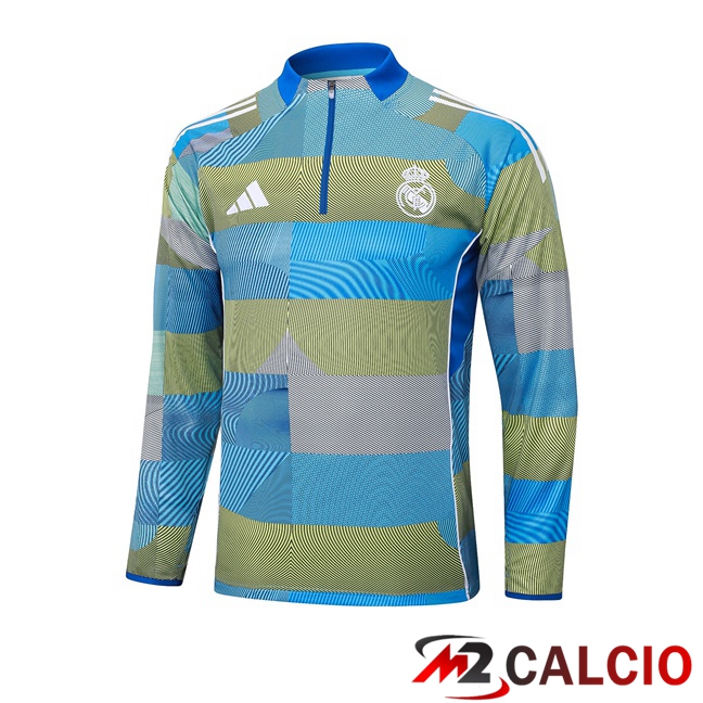 Felpa Allenamento Real Madrid Blu 2025/2026