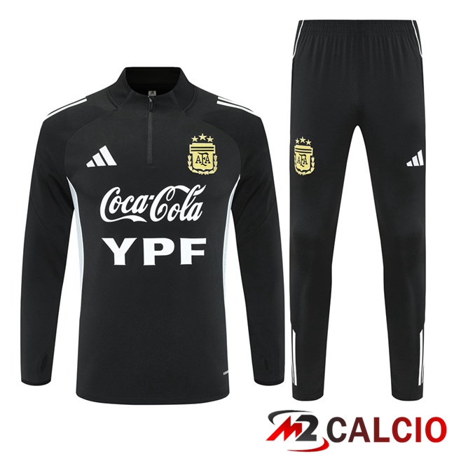 Insieme Tuta Calcio Argentina Nero 2025/2026