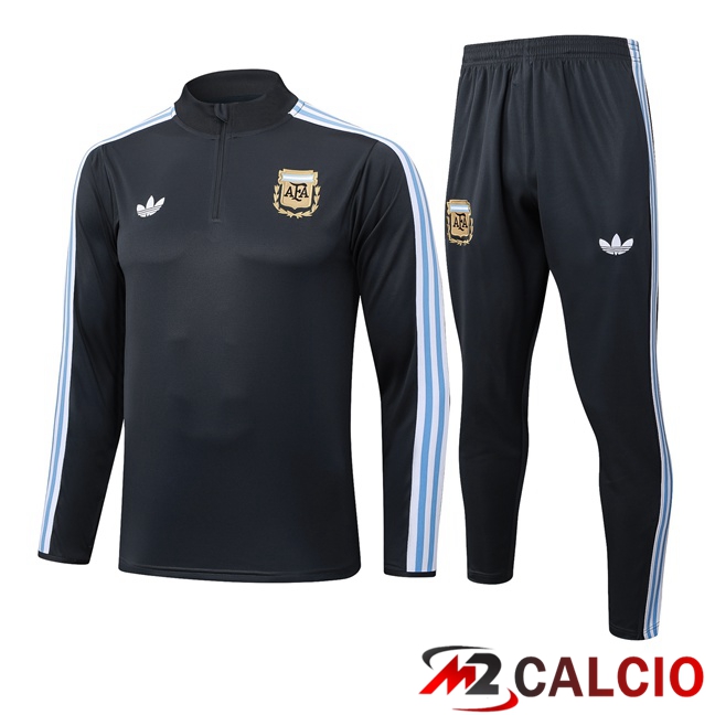 Insieme Tuta Calcio Argentina Grigio 2025/2026