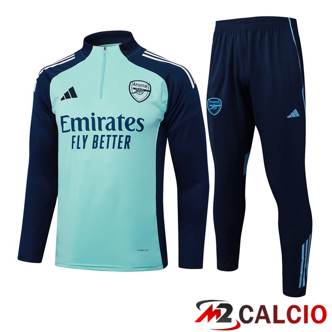 Insieme Tuta Calcio Arsenal Verde 2025/2026