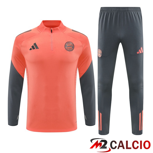 Insieme Tuta Calcio Bayern Monaco Arancia 2025/2026