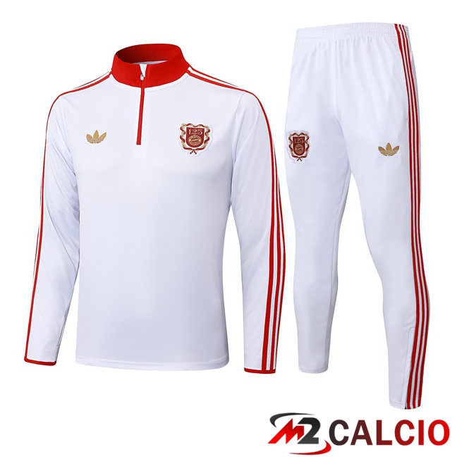 Insieme Tuta Calcio Bayern Monaco Bianco 2025/2026