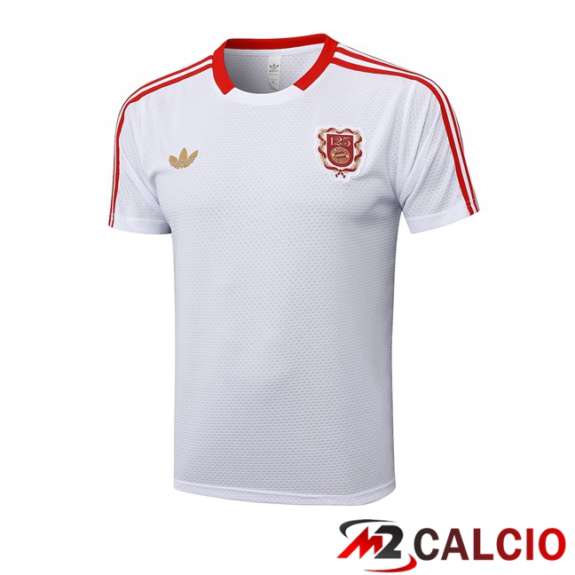 T Shirt Allenamento Bayern Monaco Bianco 2025/2026