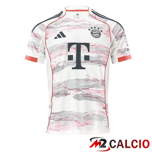 Maglie Calcio Bayern Monaco Seconda Bianco 2025/2026