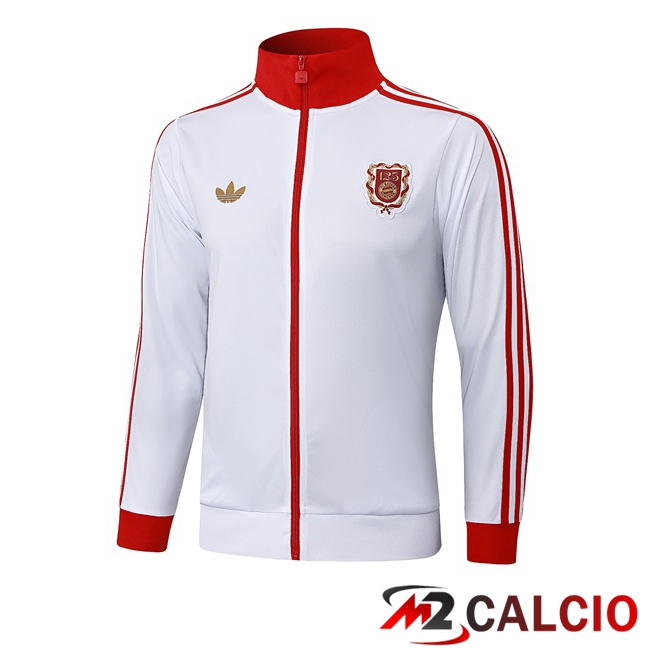Giacca Calcio Bayern Monaco Bianco 2025/2026