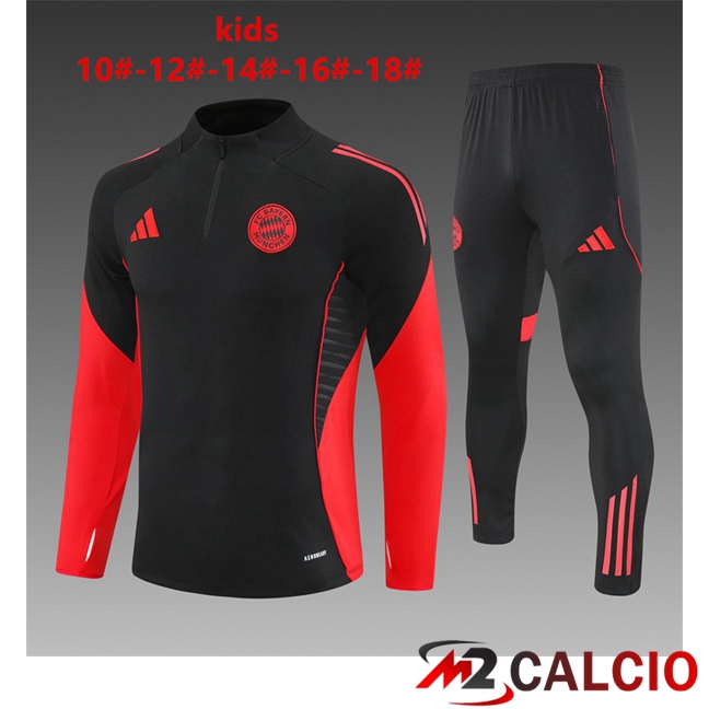 Insieme Tuta Calcio Bayern Monaco Bambino Nero 2025/2026