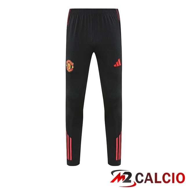 Pantaloni Da Allenamento Manchester United Nero 2025/2026