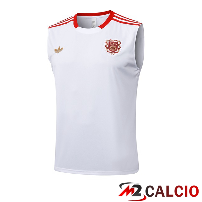 Canotta Allenamento Bayern Monaco Bianco 2025/2026