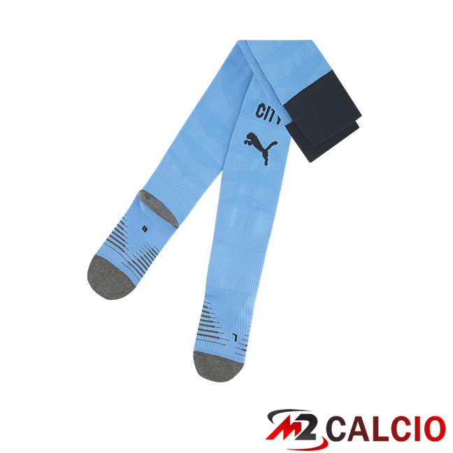 Calzini Calcio Manchester City Prima Blu 2025/2026