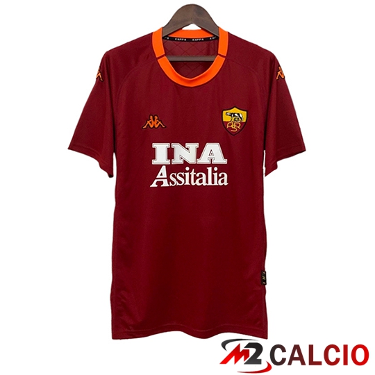 Maglie Calcio As Roma Retro Prima 2000/2001