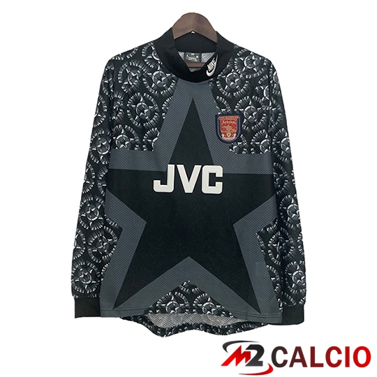 Maglie Calcio Arsenal Retro Portiere Grigio 1994/1995