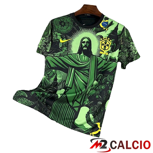 Maglie Calcio Brasile Special Edition Verde 2025/2026