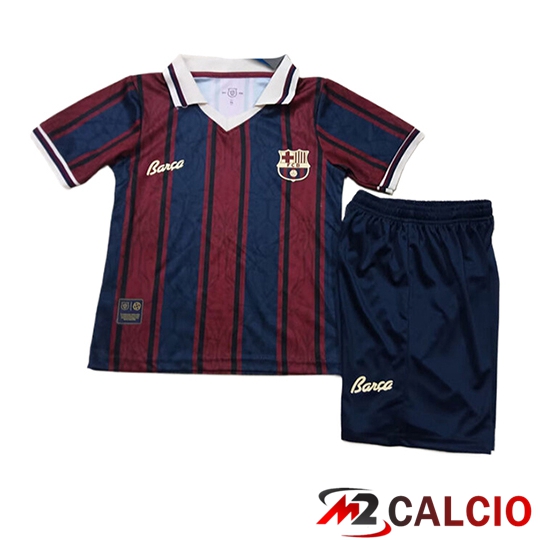 Maglie Calcio Barcellona Bambino Rosso/Blu 2025/2026