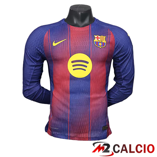 Maglie Calcio FC Barcellona Prima Manica Lunga 2025/2026