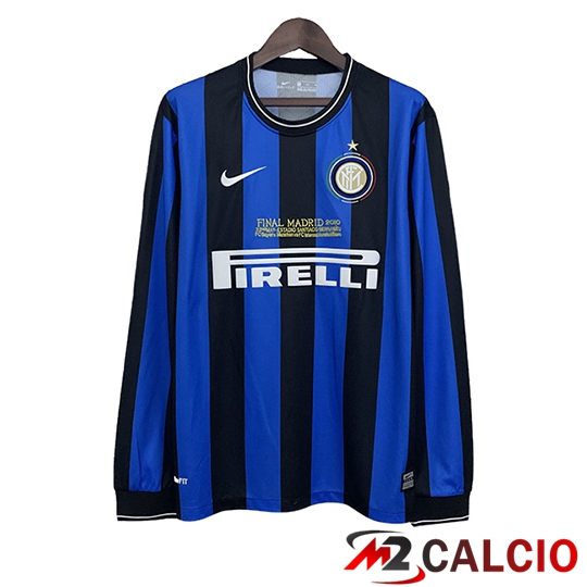 Maglie Calcio Inter Milan Retro Prima Manica Lunga 2009/2010