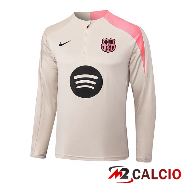 Felpa Allenamento FC Barcellona Giallo 2025/2026