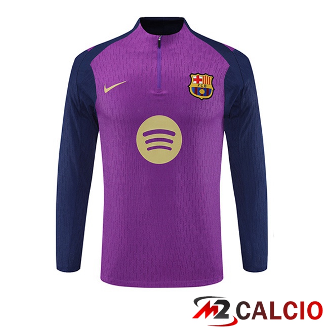 Felpa Allenamento FC Barcellona Viola 2025/2026