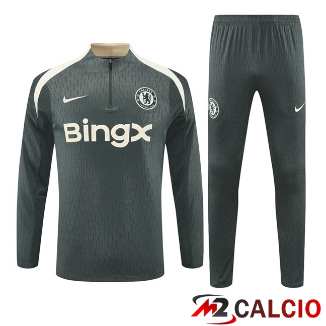 Insieme Tuta Calcio FC Chelsea Verde 2025/2026