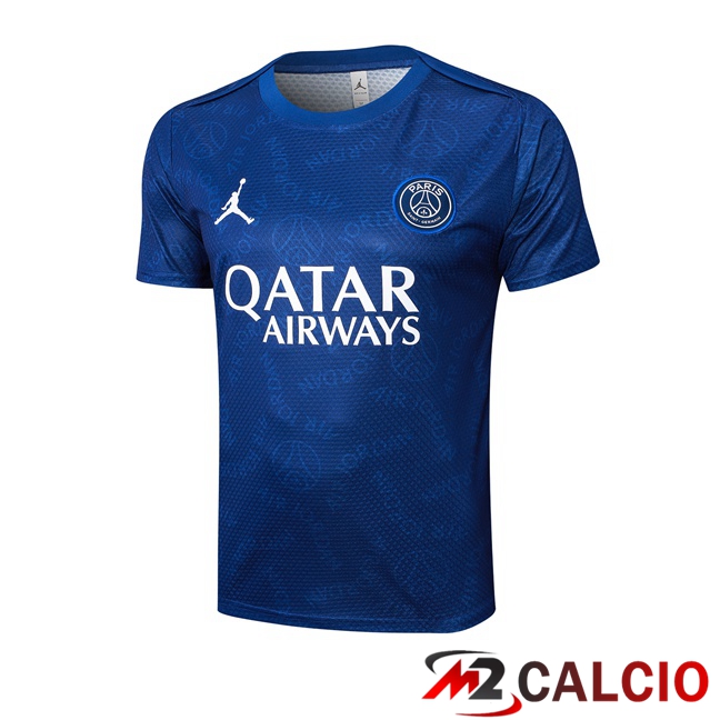 T Shirt Allenamento Jordan Paris PSG Blu 2025/2026