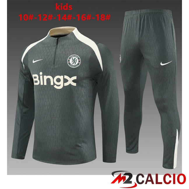 Insieme Tuta Calcio FC Chelsea Bambino Verde 2025/2026