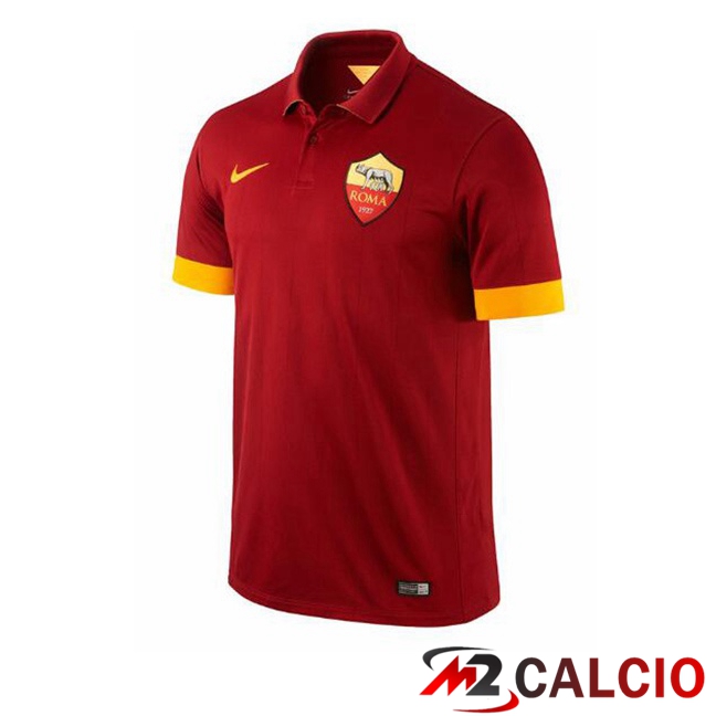 Maglie Calcio AS Roma Retro Prima Rosso 2014-2015