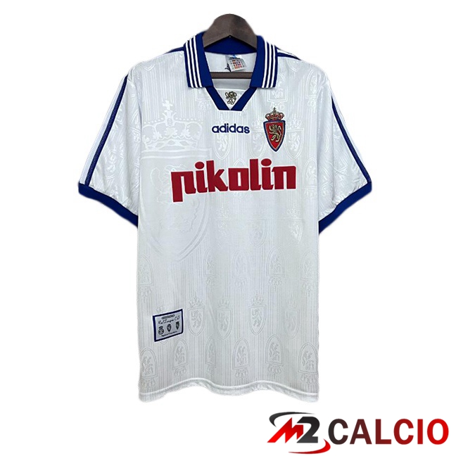 Maglie Calcio Real Zaragoza Retro Prima Bianco 1997-1998