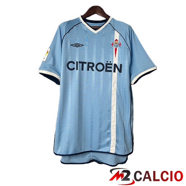 Maglie Calcio Celta Vigo Retro Prima Blu 2001-2002