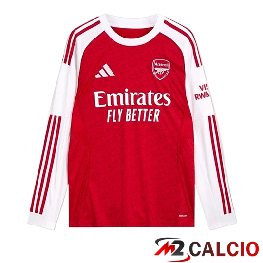Maglie Calcio Arsenal Manica Lunga Prima 2025/2026