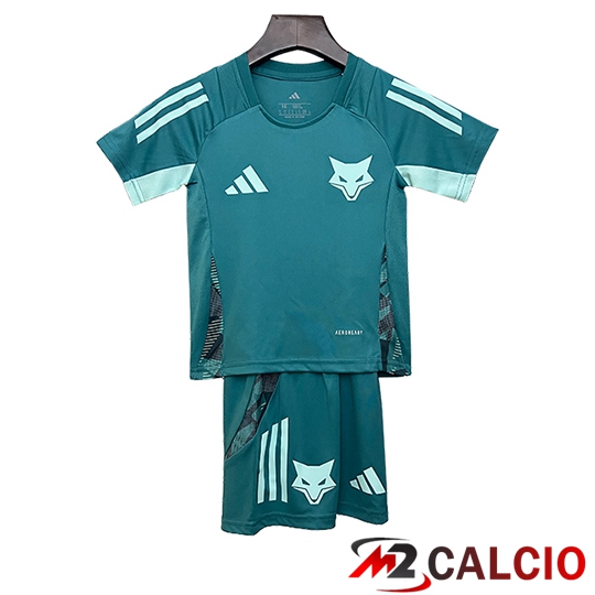 Maglie Calcio Cruzeiro Bambino Verde 2025/2026