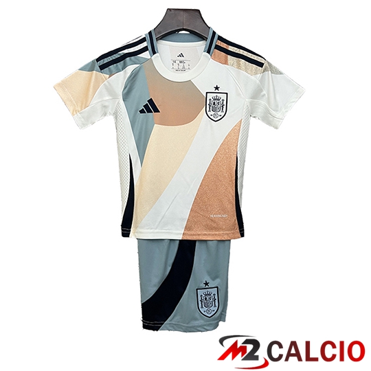 Maglie Calcio Spagna Bambino Seconda 2025/2026
