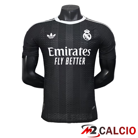 Maglie Calcio Real Madrid Portiere Nero 2025/2026