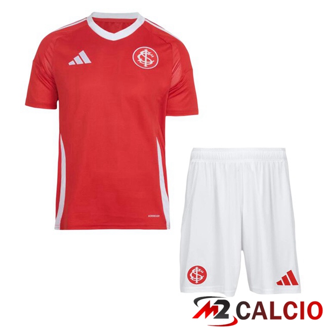 Maglie Calcio SC Internazionale Bambino Prima Rosso 2025/2026