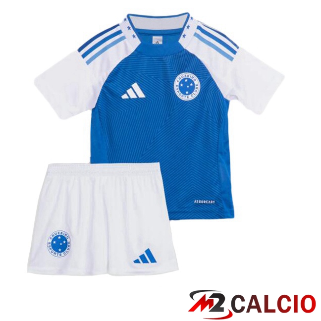 Maglie Calcio Cruzeiro EC Bambino Prima Blu 2025/2026