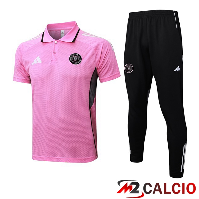 Insieme Polo Inter Miami CF + Pantaloni Rosa 2025/2026