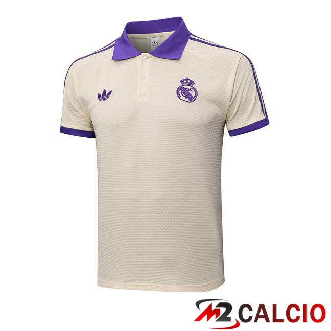 Maglia Polo Real Madrid Giallo 2025/2026