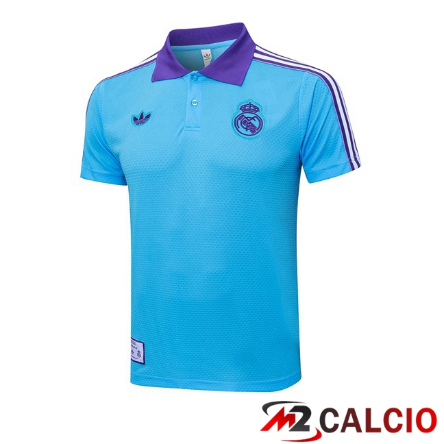 Maglia Polo Real Madrid Blu 2025/2026