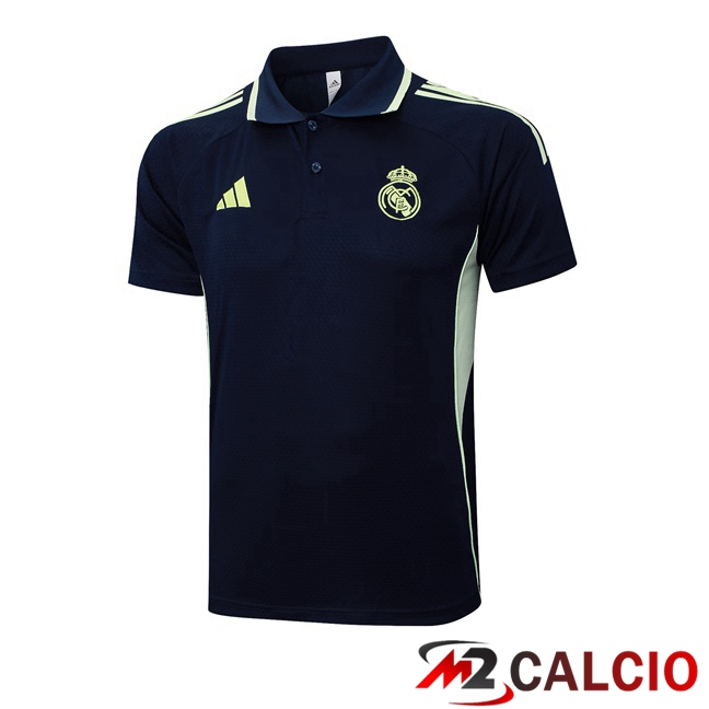 Maglia Polo Real Madrid Blu Reale 2025/2026